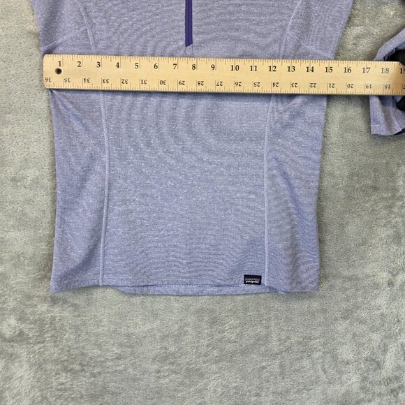 Patagonia Capilene Baselayer Pullover Womens XS Purple Midweight Polartec Hiking - Picture 8 of 13